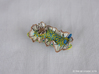 Yeri the Nudibranch 3d printed Hand Painted White Strong & Flexible Polished