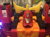 POTP Rodimus Prime or Unicronus shoulder filler 3d printed Please do note that this part is not from Shapeways. It was printed on my printer using Black PLA