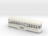 S scale short center entrance trolley 3d printed 