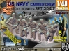 1/48 USN Carrier Deck Crew Set304-2 3d printed 