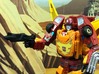 Rifle / Gun adapter for DX9 Carry Rodimus Prime 3d printed Used alone