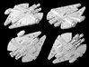 YT-1300 "Limping Lady" (1/270) 3d printed 
