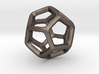 Dodecahedron Platonic Solid  3d printed 