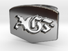 AGF cufflinks 3d printed 