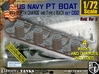 1/72 PT Boat Depth Charge w Rack Set002 3d printed 