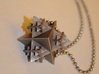 Tetrahedron Fractal Pendant 3d printed 
