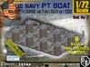 1/72 PT Boat Depth Charge w Rack Set003 3d printed 