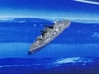 Halifax-class frigate, 1/1800 3d printed Painted Sample