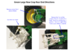 (2) GREEN 2014 & NEWER ROW-CROP TRACTOR REAR ENDS 3d printed 