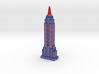 Empire State Building - Patriotic - Color Scheme 2 3d printed 