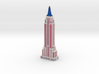 Empire State Building - Patriotic - Color Scheme 3 3d printed 