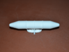 1/700 Caravel Airship (short gondola) 3d printed 