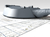 1/350 14" MKI HMS Canada Guns x5 w. Blast Bags 3d printed 3D render showing product detail