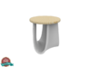 Miniature Sag Stool - Mdf Italia / Nendo 3d printed Miniature Sag Stool - Mdf Italia / Nendo