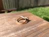 Glasses Ring 3d printed 