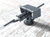 1/200 V&W Class 4"/45 MKV CPII Gun Sight Closed x4 3d printed 3d render showing product detail