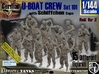 1/144 German U-Boot Crew Set101 3d printed 