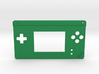 Gameboy Macro Faceplate (for DS Lite) - 4 Buttons 3d printed 