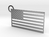 USA Flag Keychain 3d printed 