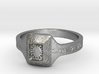 Freemasonry ring 3d printed 