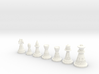 Chess Dice (Jan'18 rev for Impact) 3d printed 
