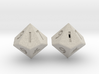 Weighted and Standard D10 Dice Set 3d printed 