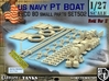 1/27 PT Boat Small Parts Set502 3d printed 