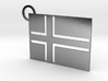 Norway Flag Keychain 3d printed 