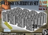 1/40 US Jerrycan x20 Set101 3d printed 