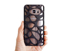 Samsung Galaxy S7 Edge Case_Voronoi 3d printed 