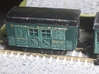 N Scale 20 foot Baggins Heavyweight Baggage Car 3d printed Finished car