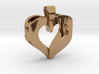 Heart of infinite love [pendant] 3d printed 