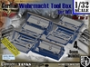 1/32 German WWII Tool Box Set001 3d printed 
