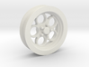 1/18 Muscle Machines Circle Rim Front Skinny Tire 3d printed 