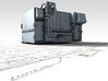 1/144 Battle Class 4.5"/45 QF MKIV RP10 Gun x1 3d printed 3d render showing product detail