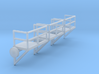 N Scale Cage Ladder Platform Right 3pc 3d printed 