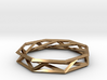 Octagon Wireframe Geometric Ring 3d printed 