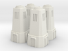 6mm Turret Towers (4) 3d printed 