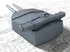 1/192 HMS Hood 15" (38.1 cm) Mark II Turrets 1941 3d printed 3d render showing A Turret detail