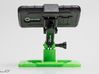 DJI Controller GoPro Phone / Tablet Mount Plate 3d printed Example printed in green PLA