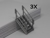 HO 3x Stairs #6 3d printed 