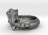 Jomon style ring 3d printed 