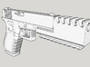 Strike Frame Compensator MK. I w/ Rail for G17 G18 3d printed 