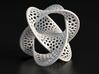 Borromean Rings Seifert Surface (5cm) 3d printed 