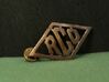 Reading Railroad Conductors Collar Brass Pins 3d printed Original