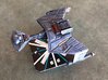 3788 Scale Klingon SD7K Strike Cruiser WEM 3d printed Ship (Smooth Fine Detail Plastic) is painted by a fan. Stand not included.