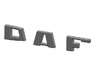 DAF-letters-front 3d printed 