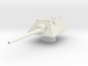 krupp turret for E100 scale 1/100 3d printed 