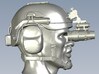 1/50 scale SOCOM operator G helmet & heads x 15 3d printed 