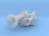 1/14 Train Airhorn 5-Chime Type A 3d printed 